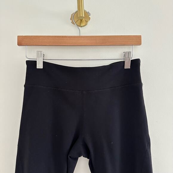 Tory Sport Cropped Activewear Leggings Black M - Picture 3 of 9